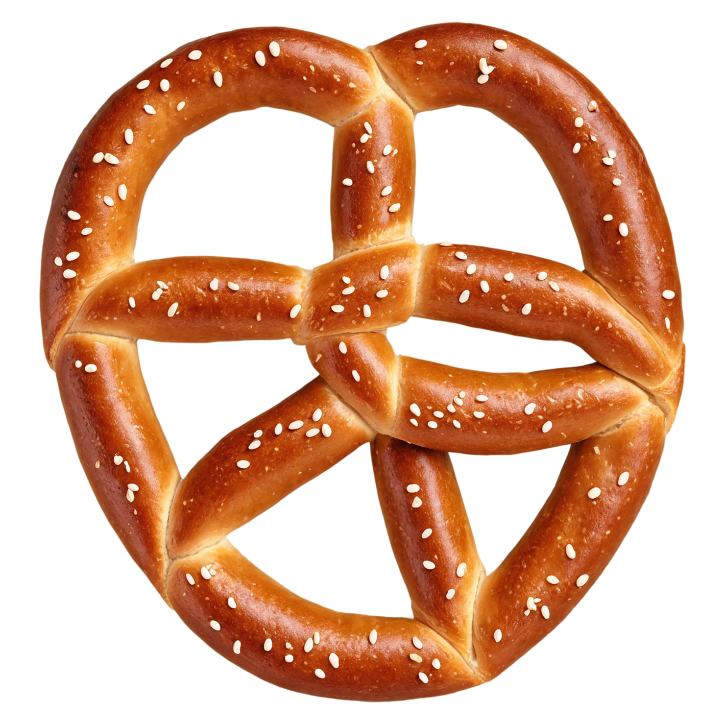 Pretzels baked goods isolated on transparent background #3083