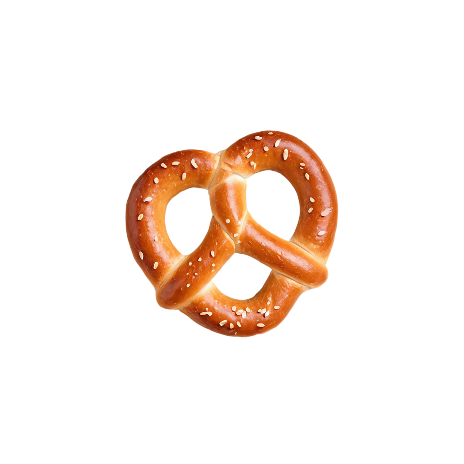 Pretzels baked goods isolated on transparent background #3084