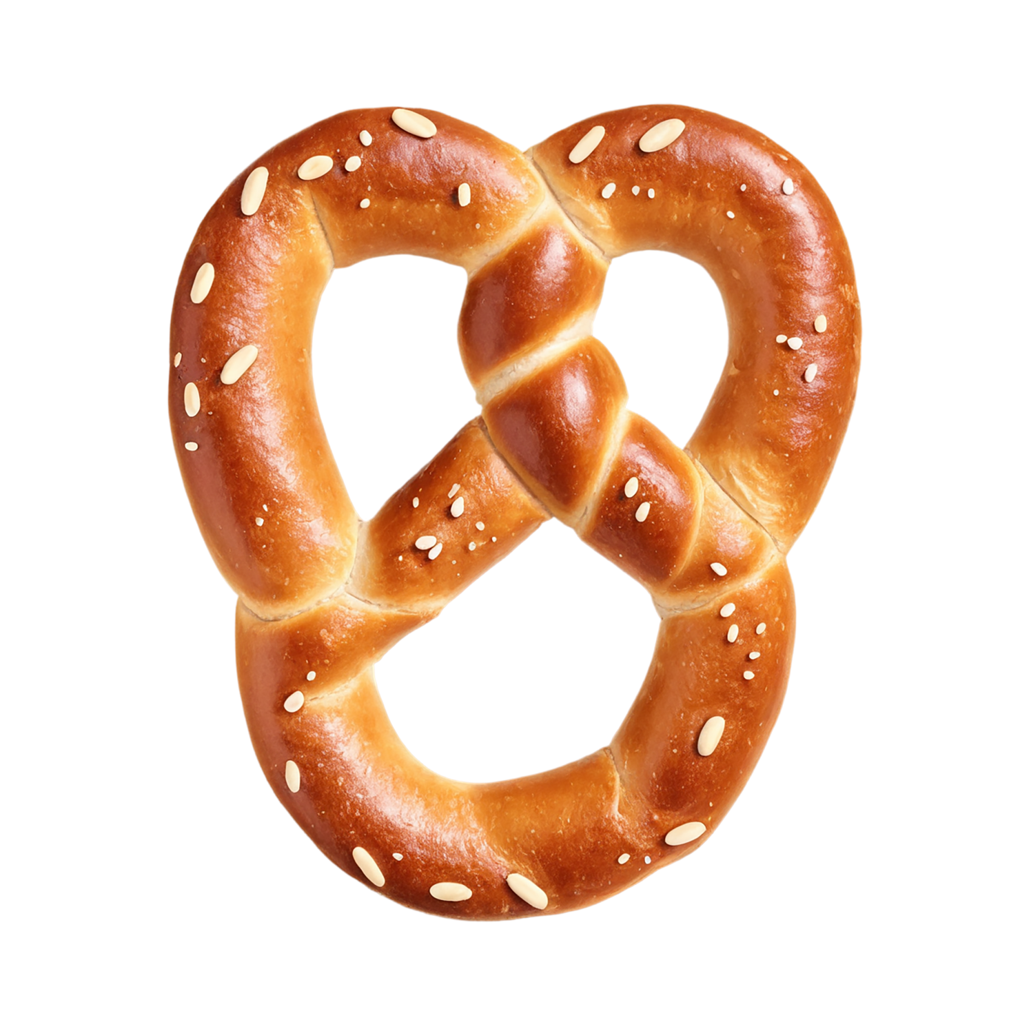 Pretzels baked goods isolated on transparent background #3087