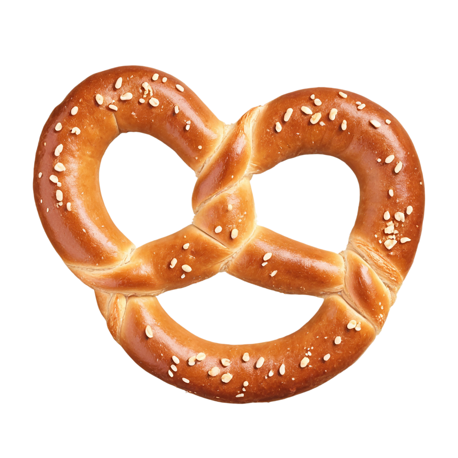 Pretzels baked goods isolated on transparent background #3088