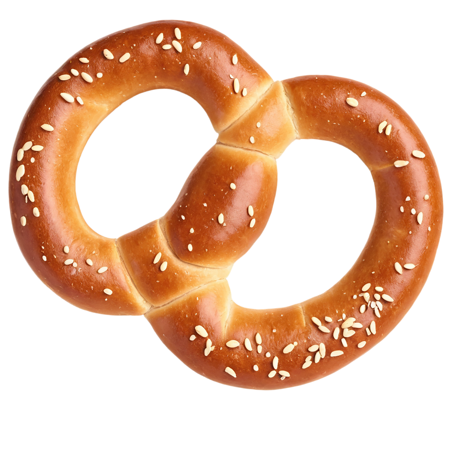 Pretzels baked goods isolated on transparent background #3091