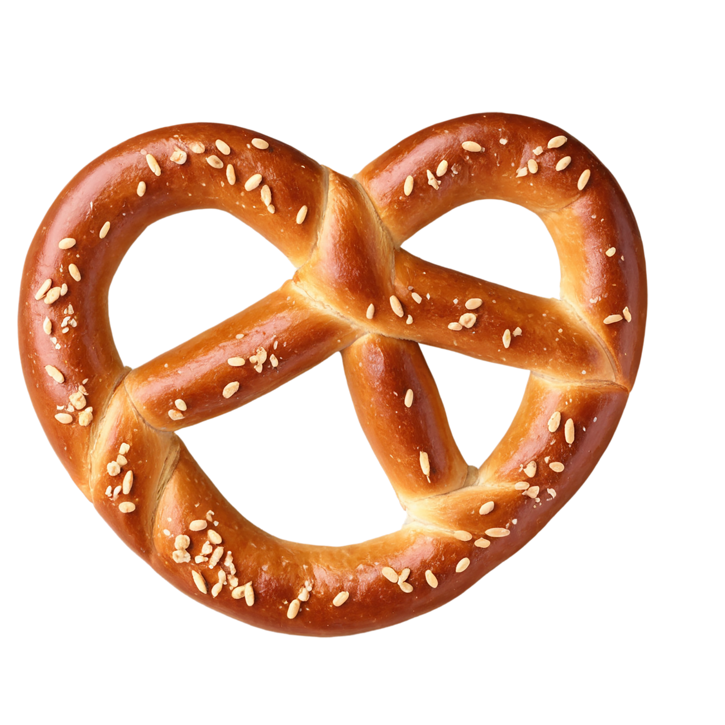 Pretzels baked goods isolated on transparent background #3100