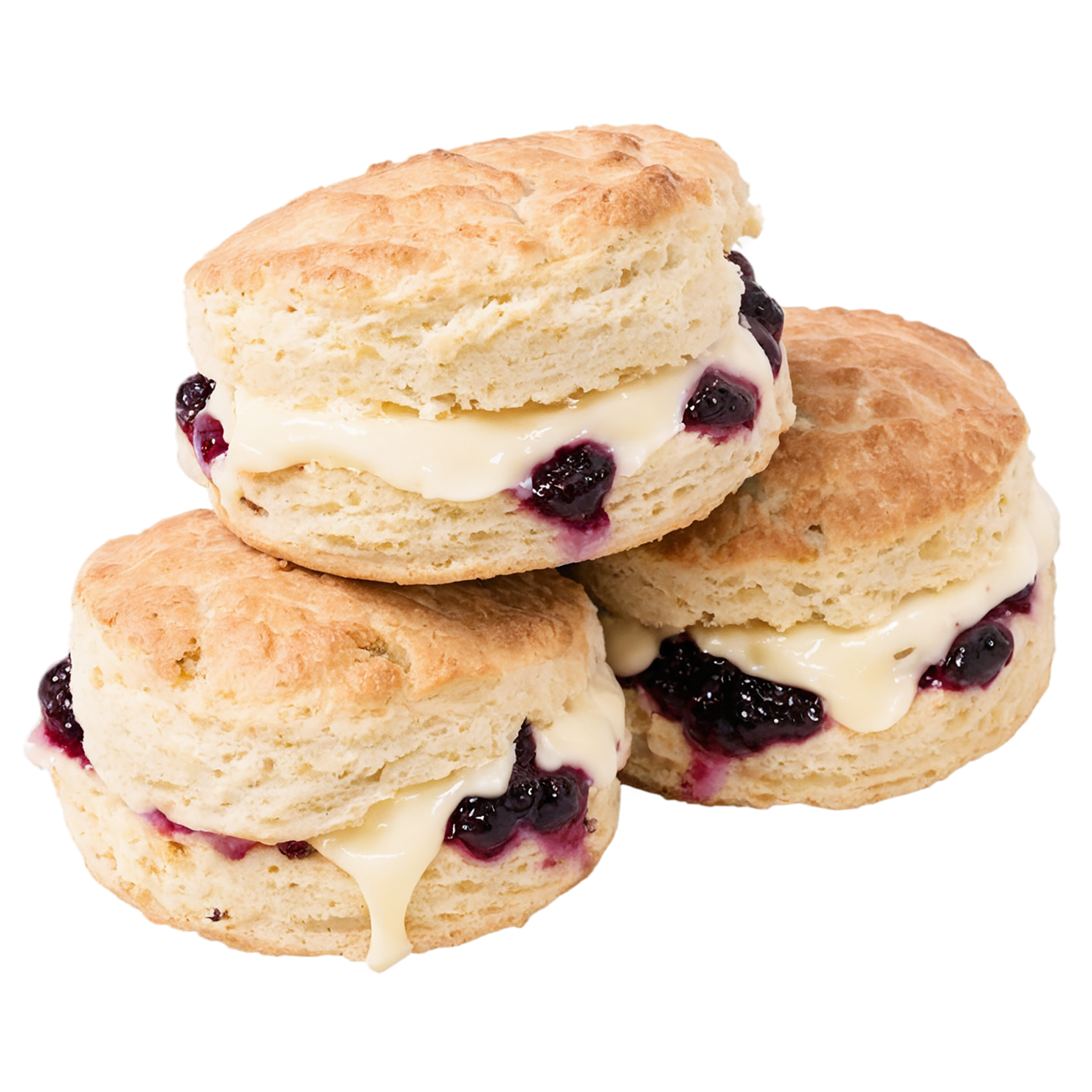 Scones baked goods isolated on transparent background #3108