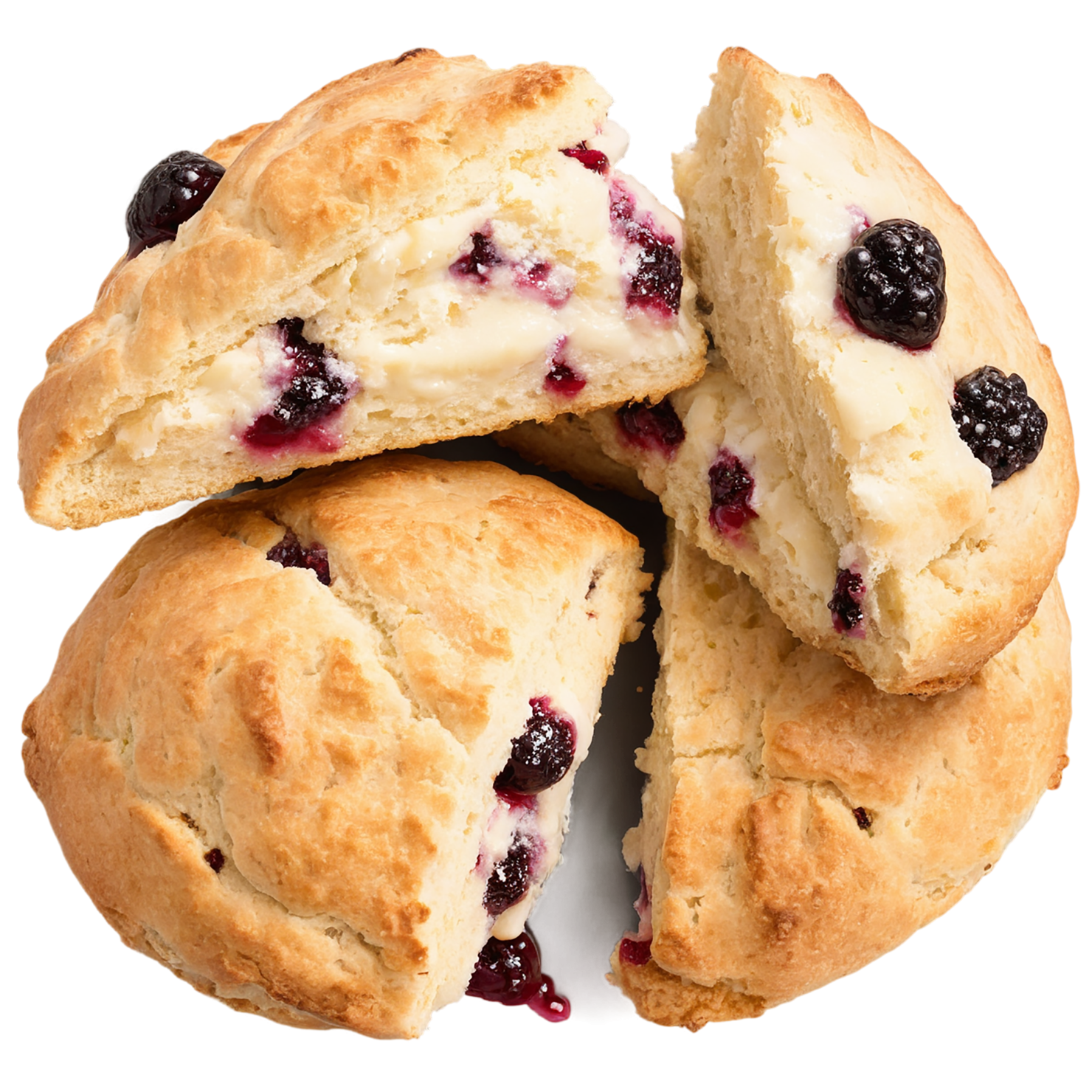 Scones baked goods isolated on transparent background #3111