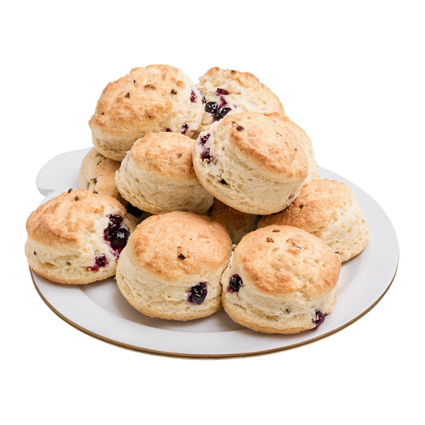 Scones baked goods isolated on transparent background #3133