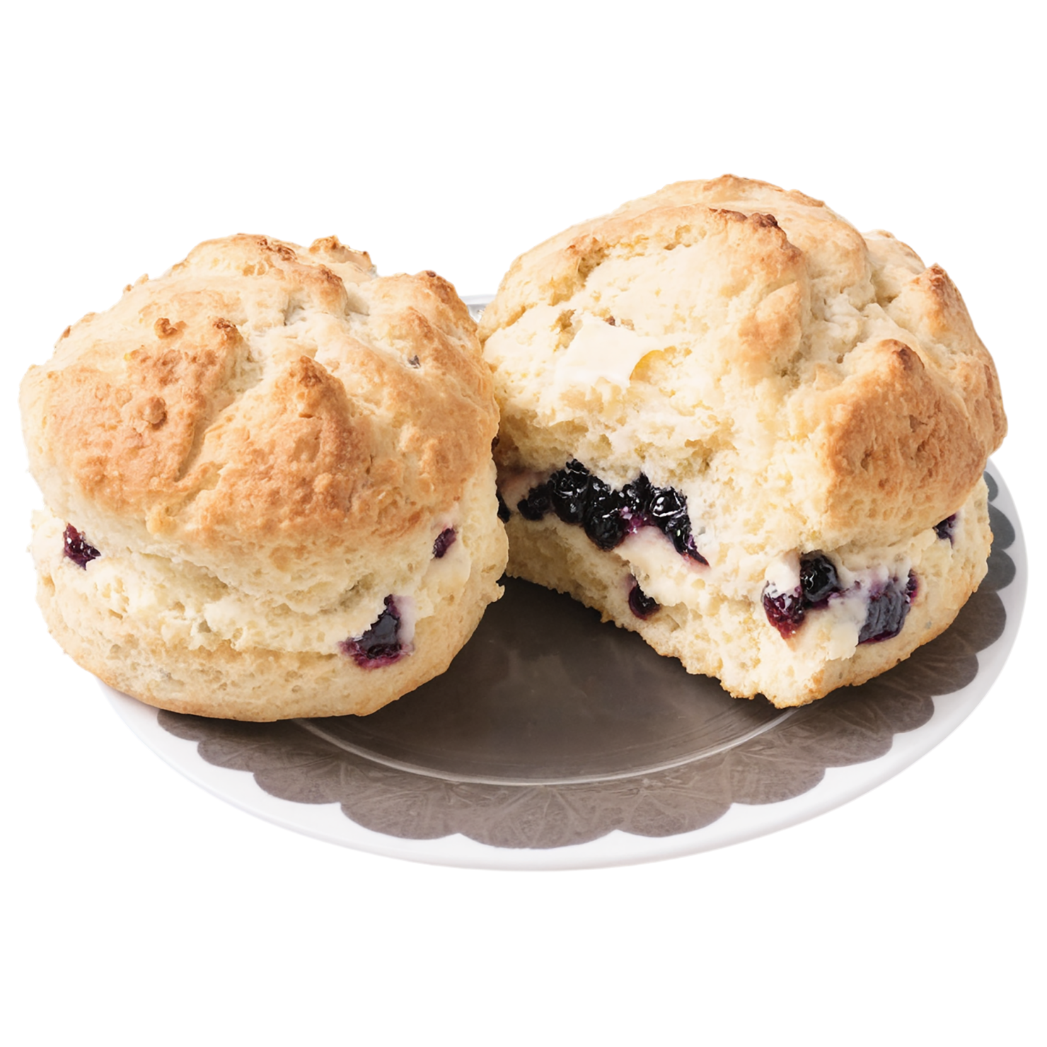 Scones baked goods isolated on transparent background #3134