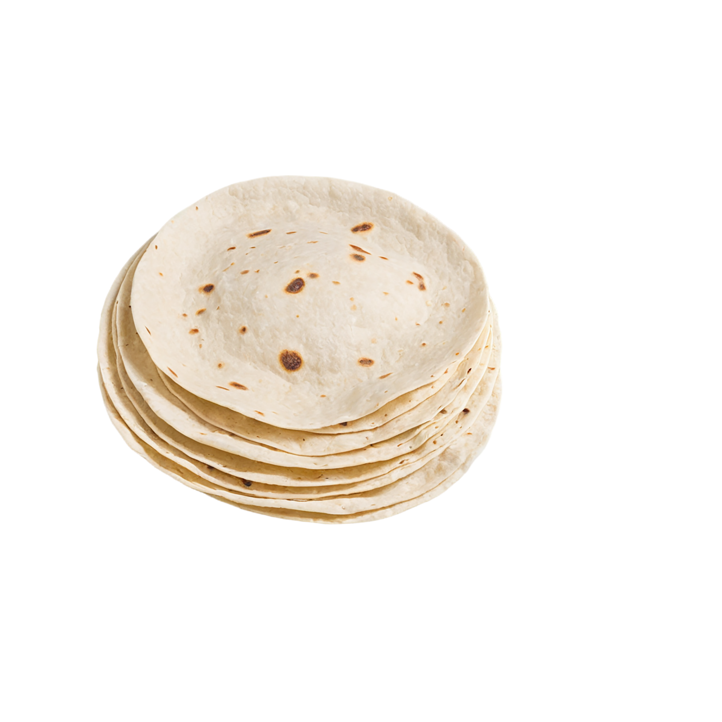 Tortillas baked goods isolated on transparent background #3137