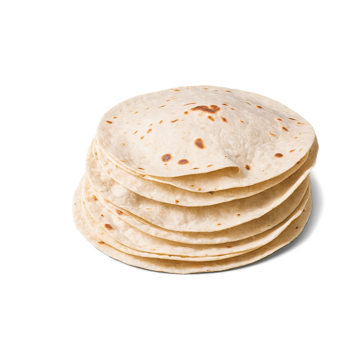 Tortillas baked goods isolated on transparent background #3143