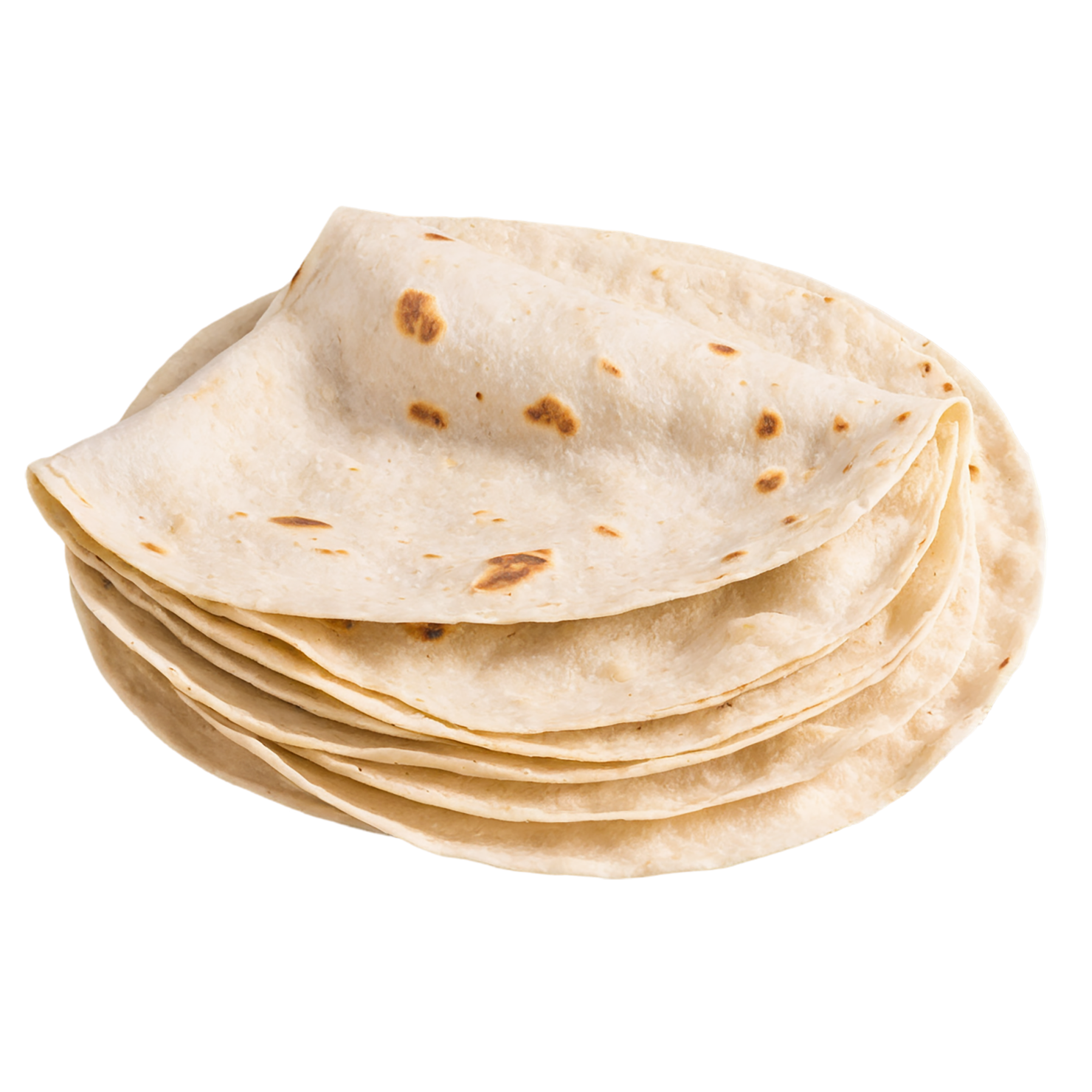 Tortillas baked goods isolated on transparent background #3146