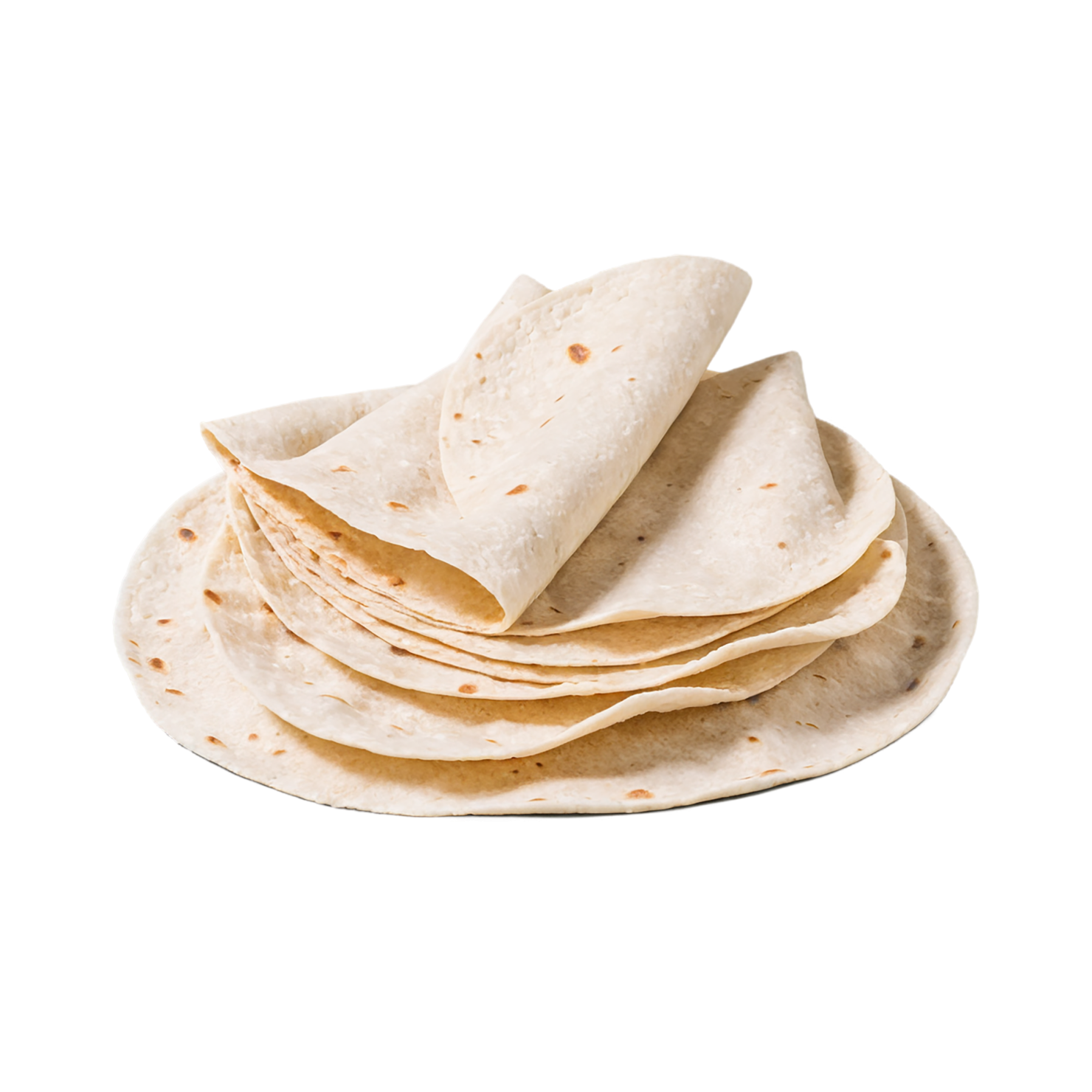 Tortillas baked goods isolated on transparent background #3152