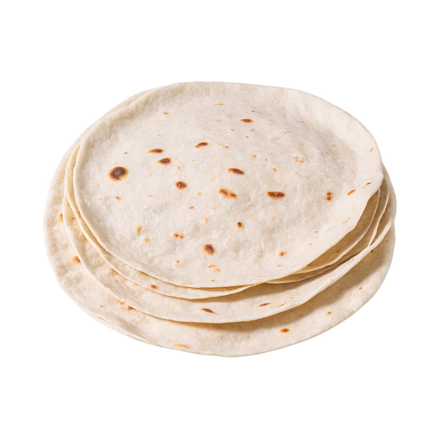 Tortillas baked goods isolated on transparent background #3163
