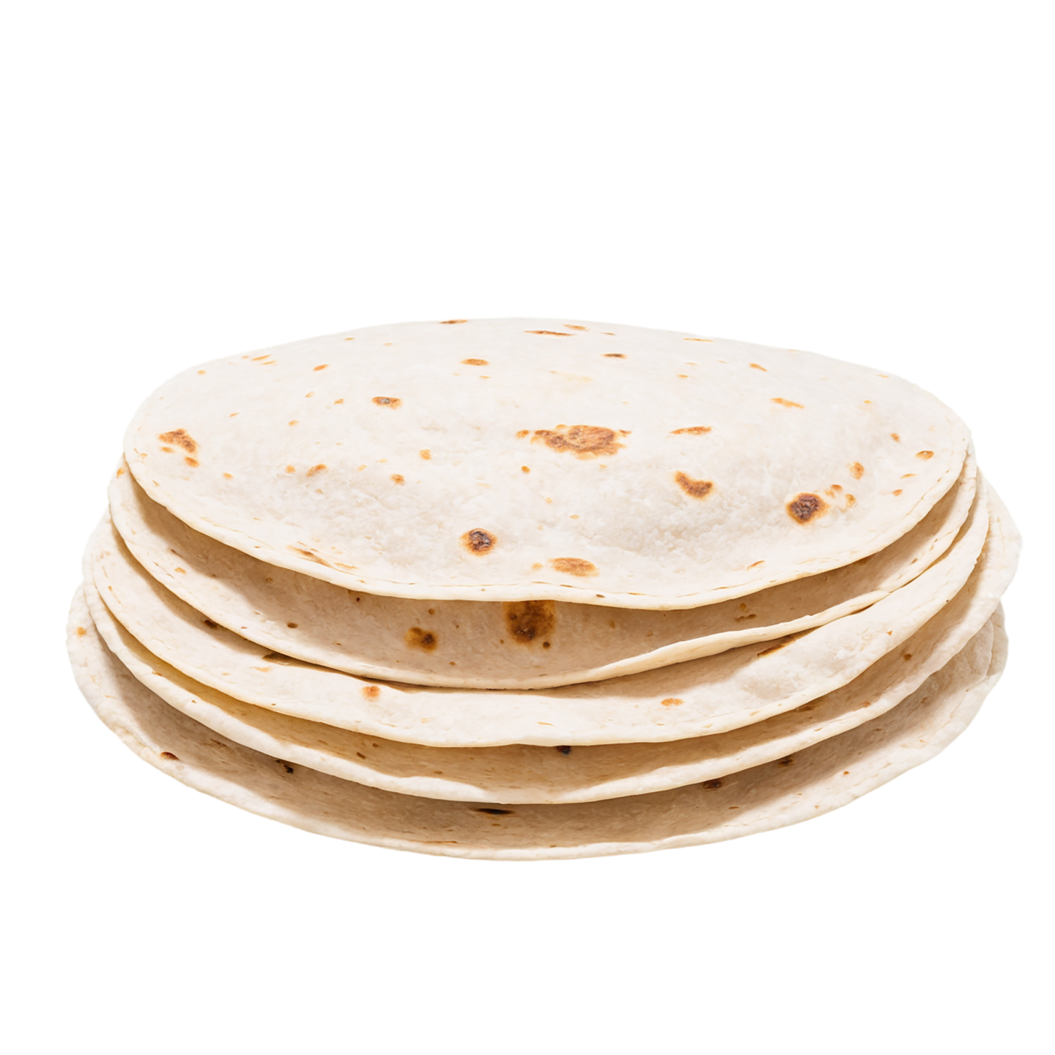 Tortillas baked goods isolated on transparent background #3164