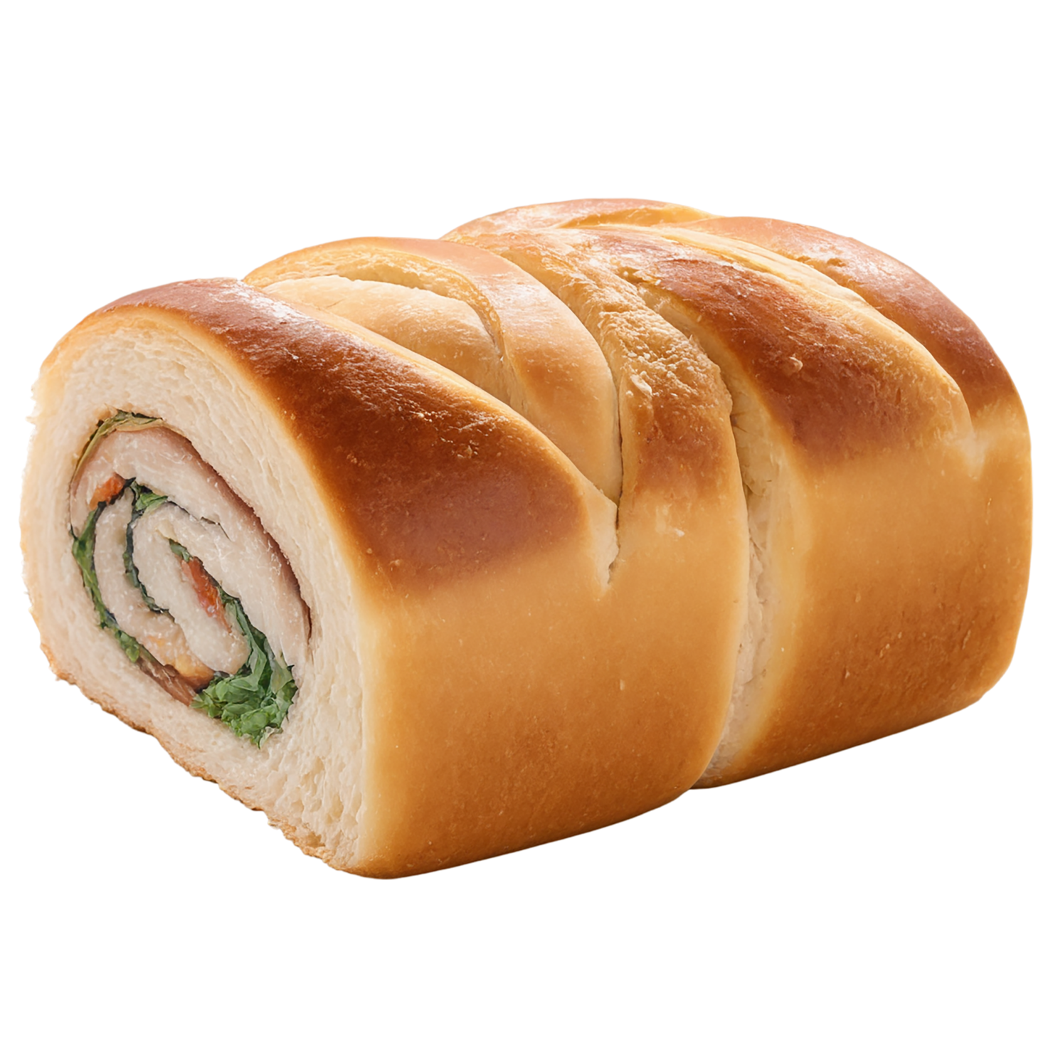 Rolls baked goods isolated on transparent background #3170