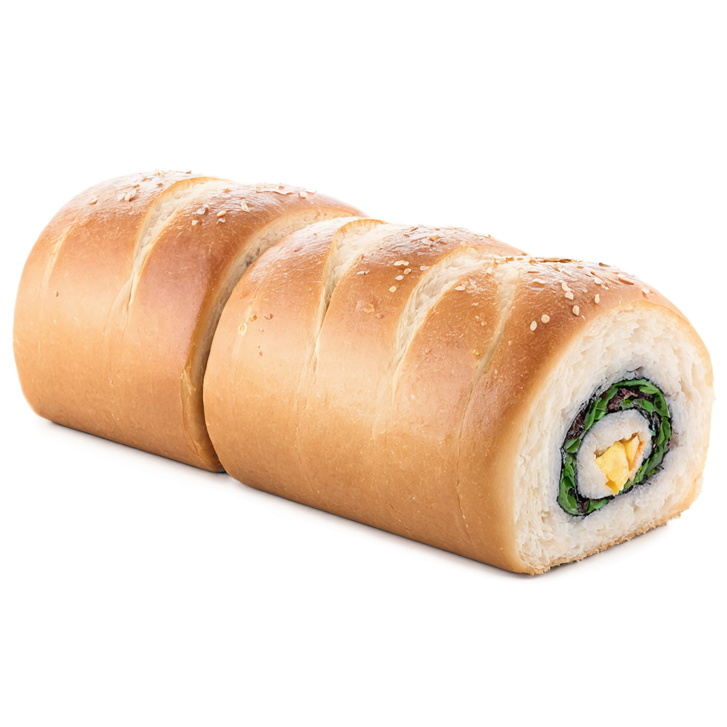 Rolls baked goods isolated on transparent background #3172