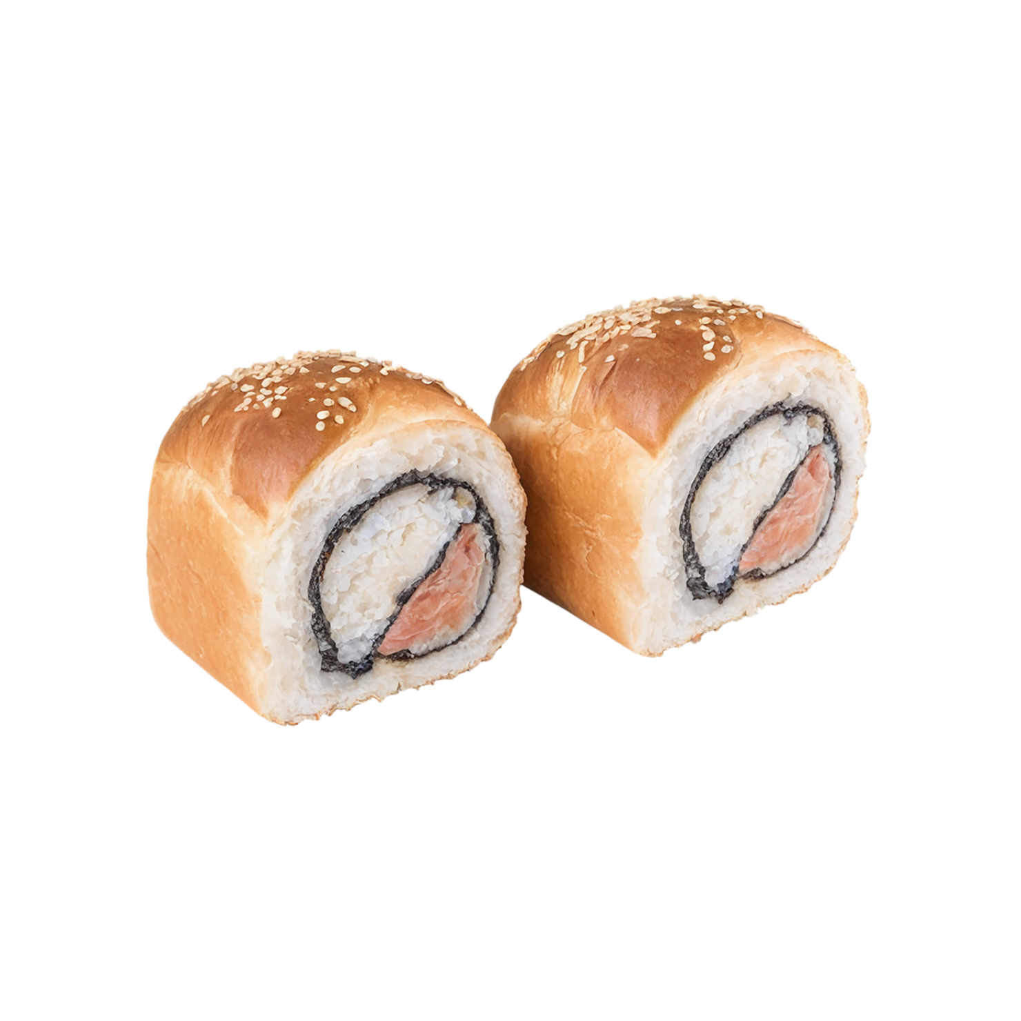 Rolls baked goods isolated on transparent background #3176