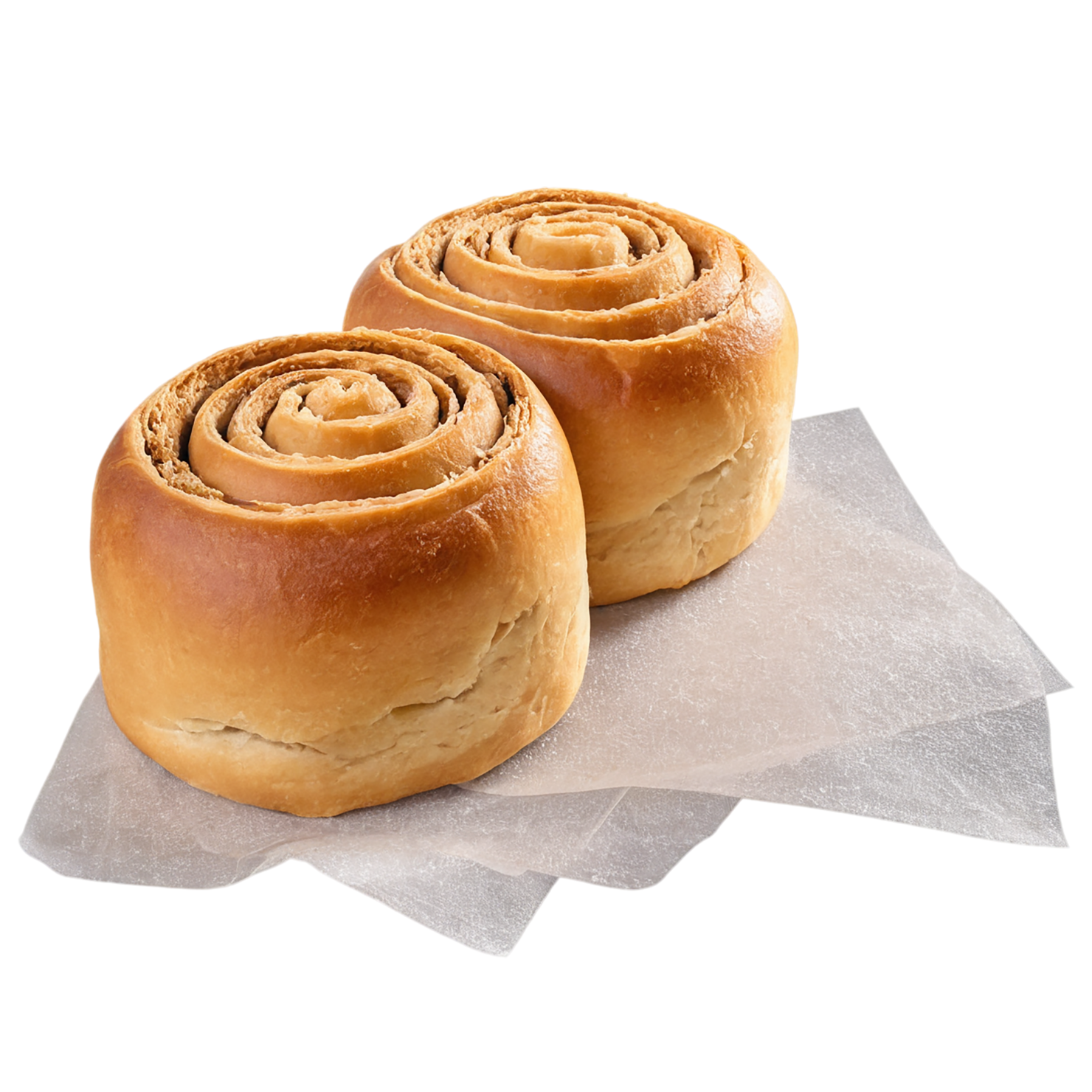 Rolls baked goods isolated on transparent background #3182