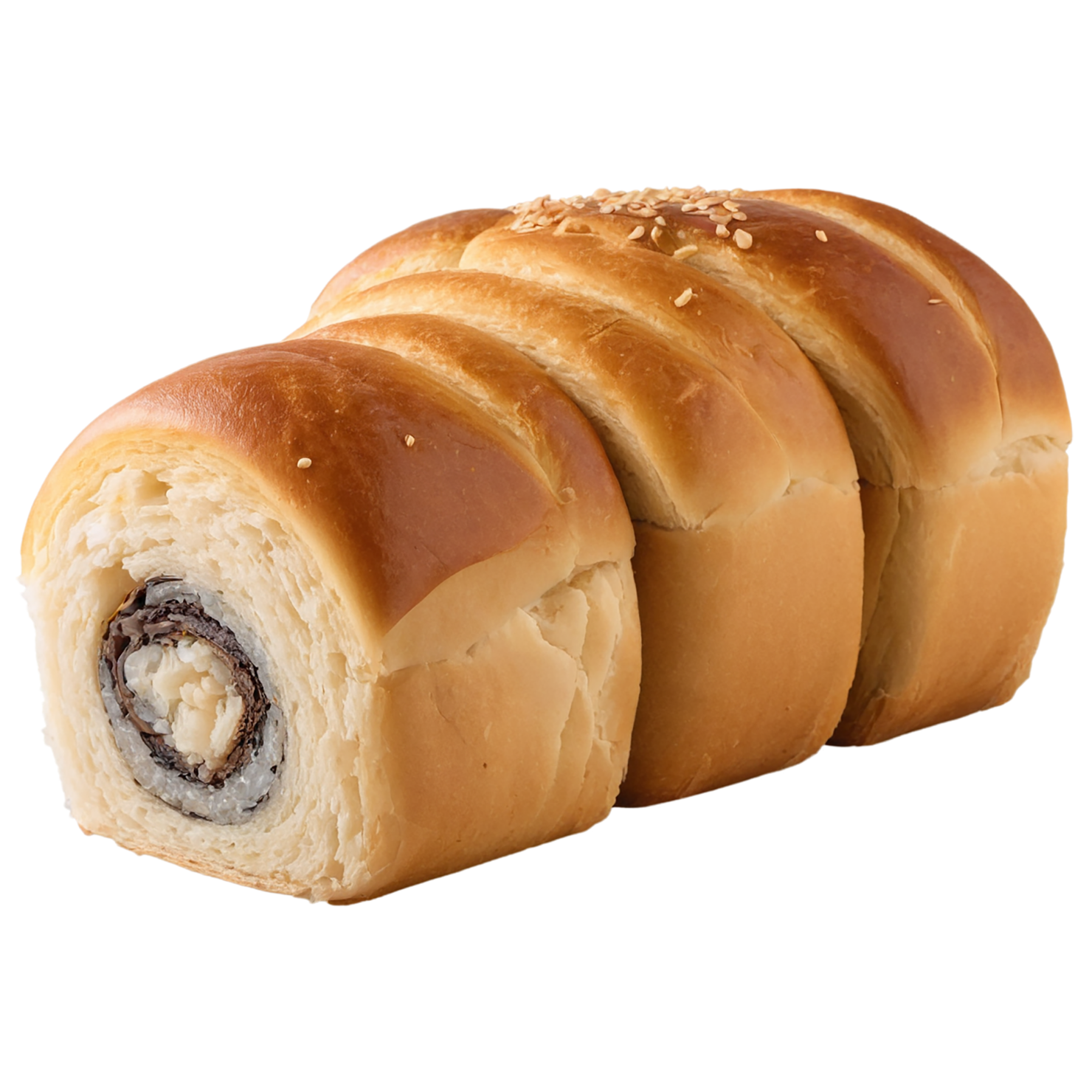 Rolls baked goods isolated on transparent background #3188