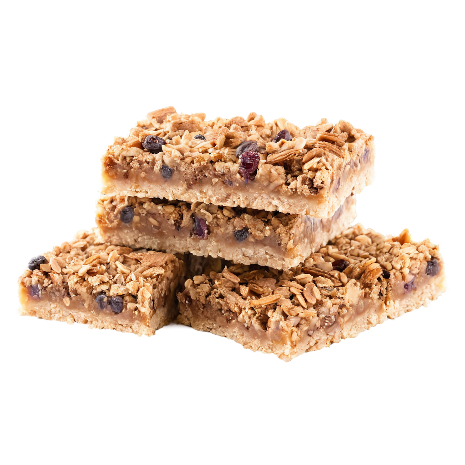 Breakfast bars, breakfast foods isolated on transparent background #3231