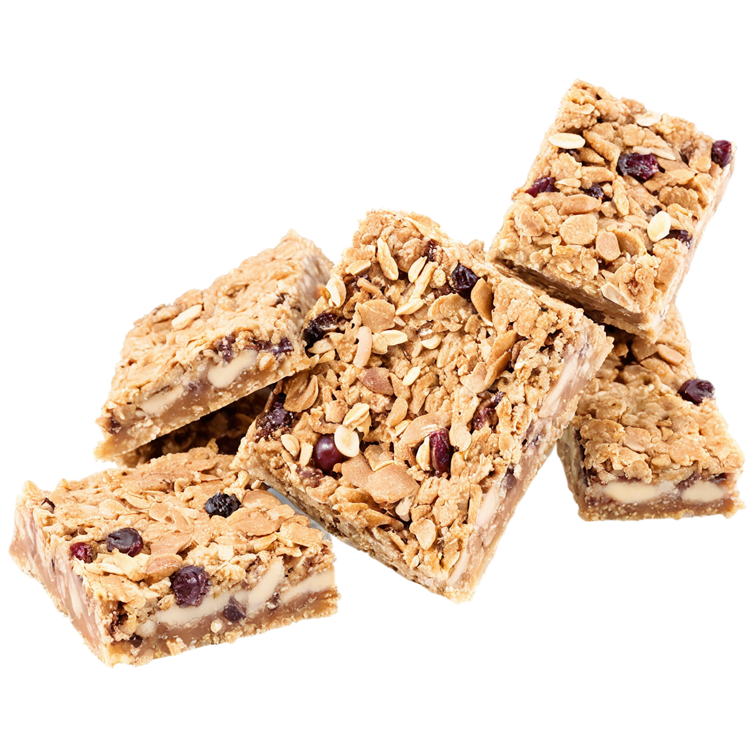 Breakfast bars, breakfast foods isolated on transparent background #3235