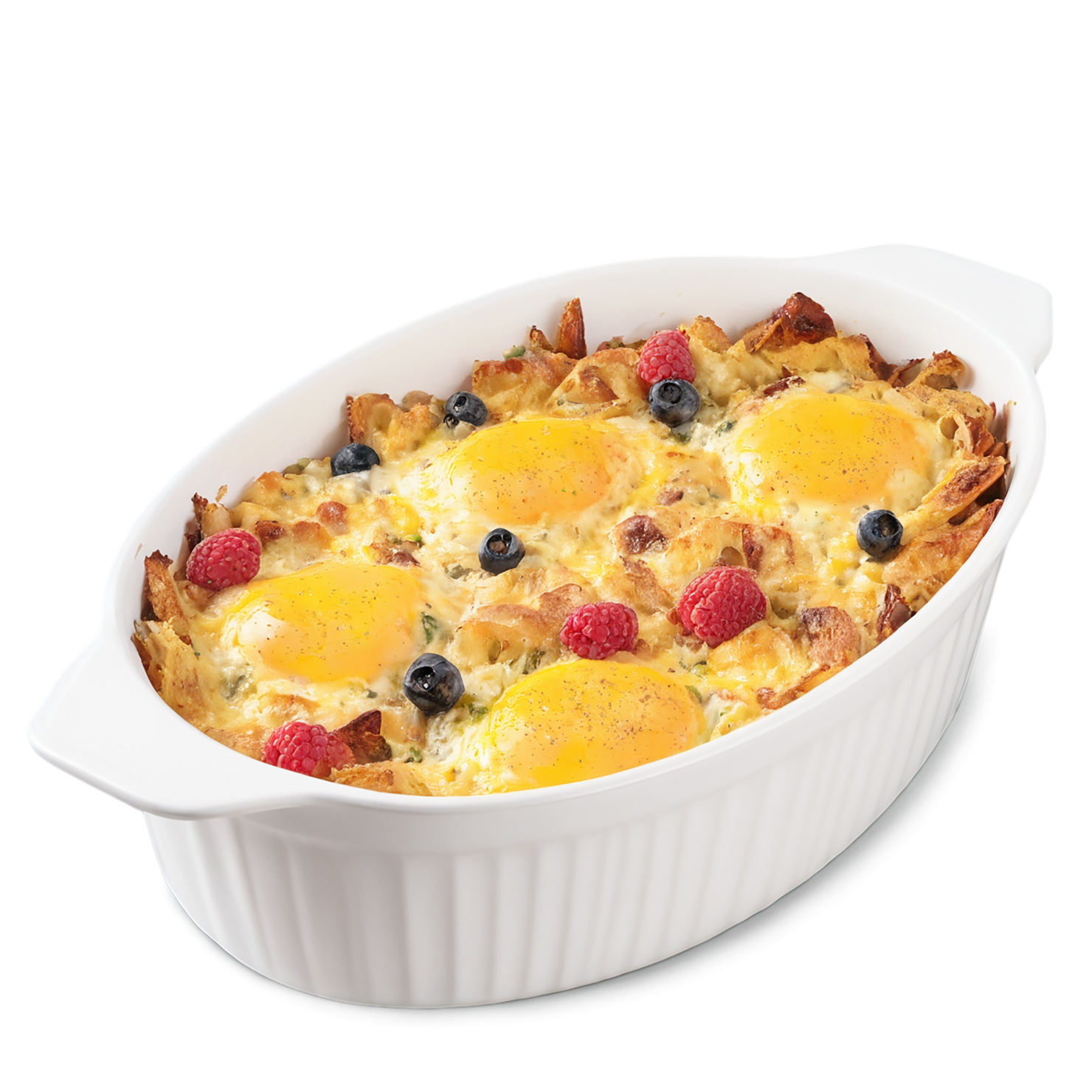 Breakfast casseroles, breakfast foods isolated on transparent background #3281