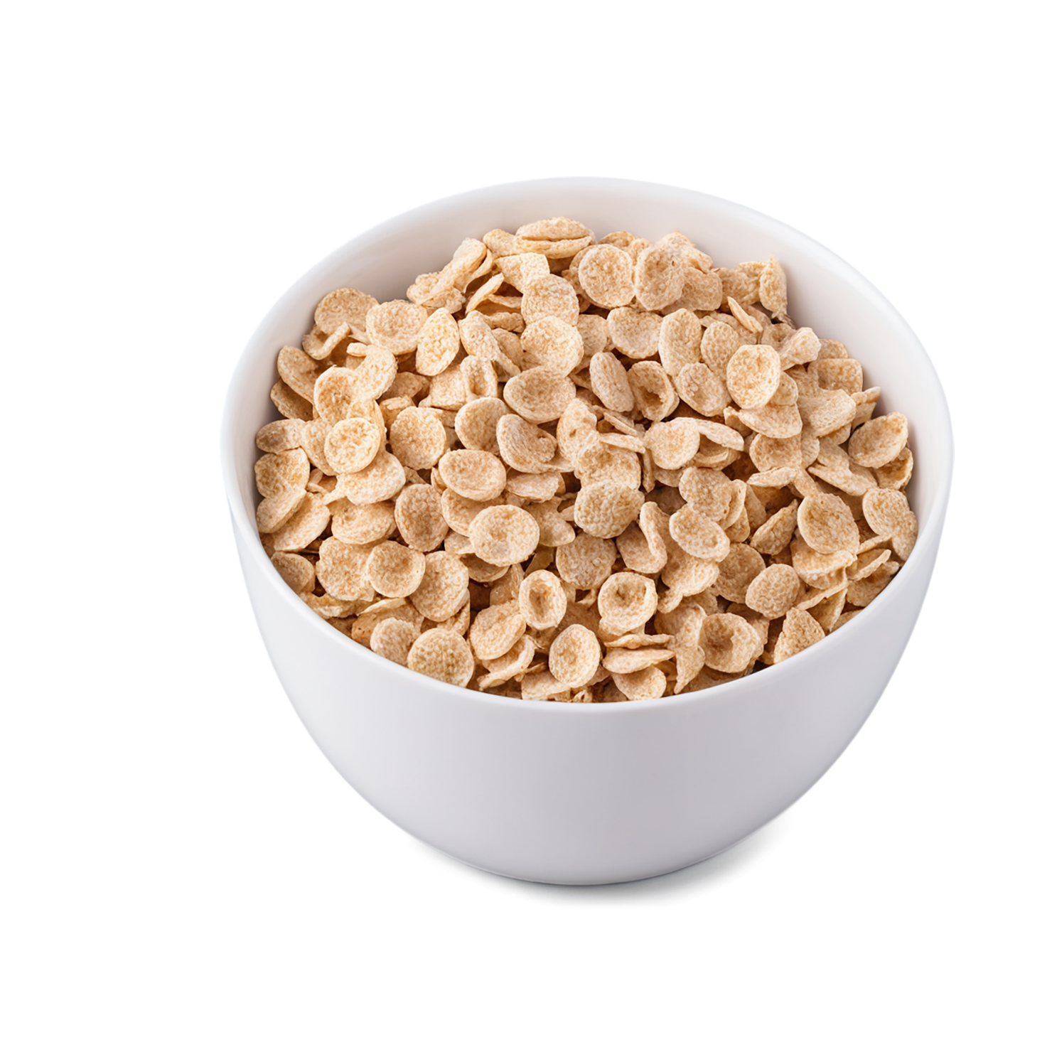 Cold cereal breakfast foods isolated on transparent background #3321