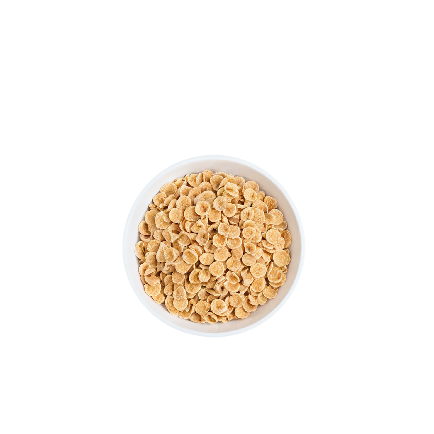 Cold cereal breakfast foods isolated on transparent background #3322