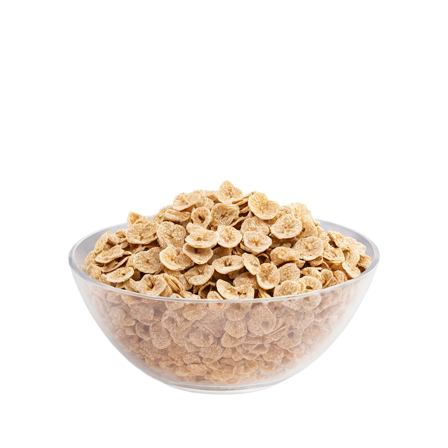 Cold cereal breakfast foods isolated on transparent background #3325