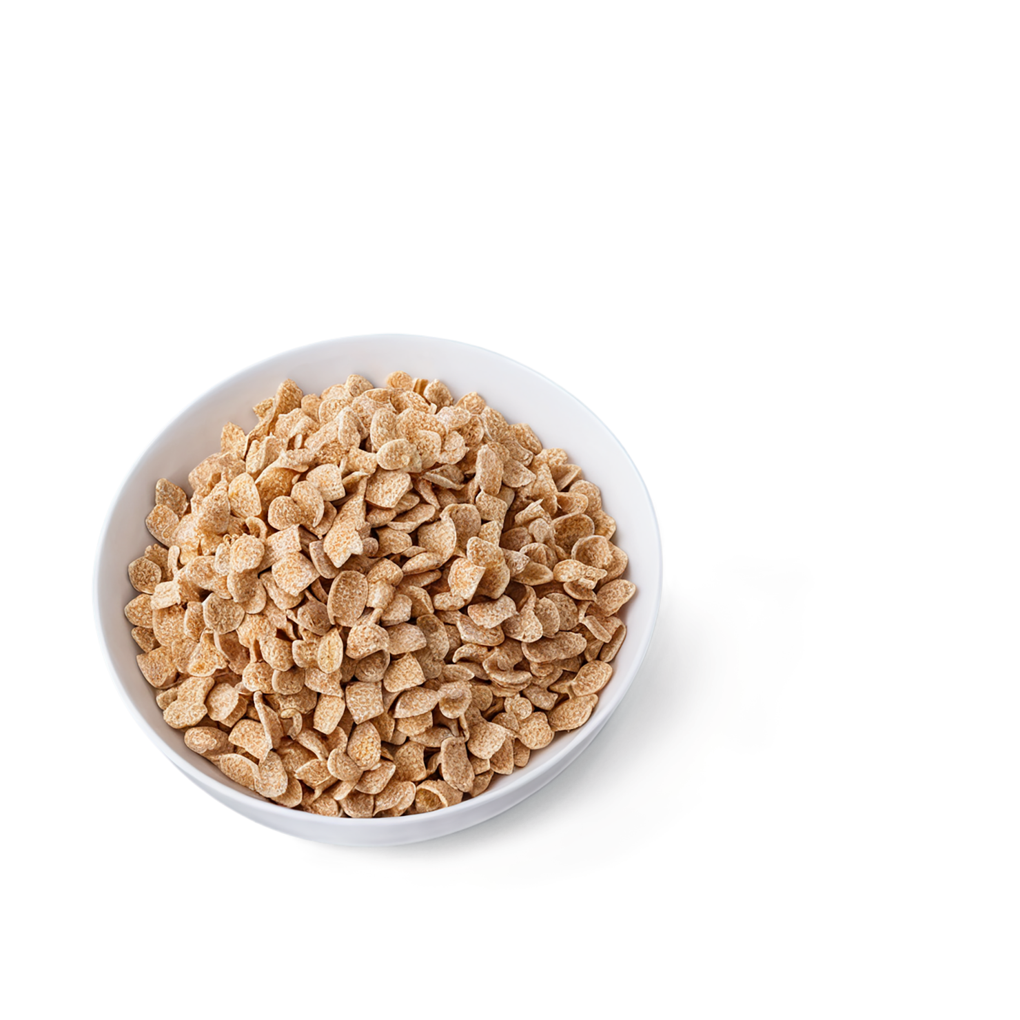 Cold cereal breakfast foods isolated on transparent background #3328