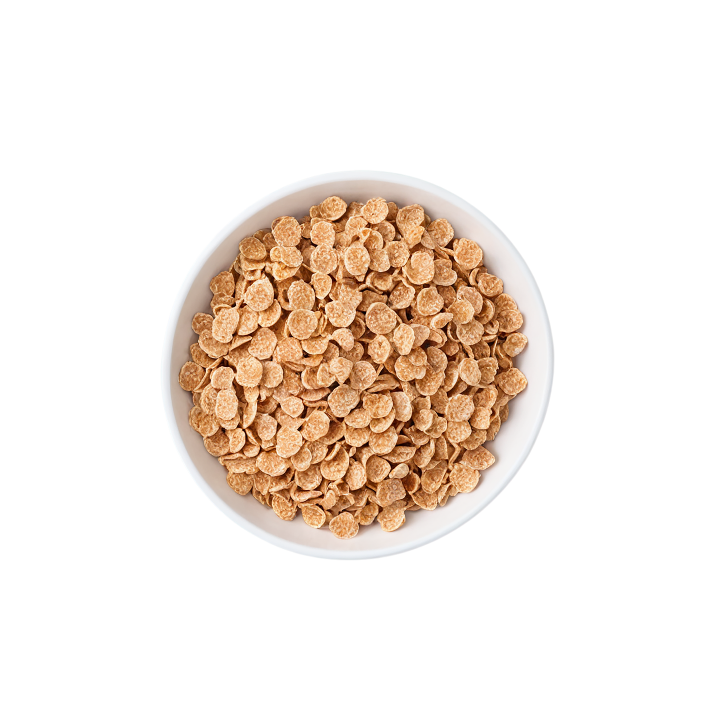 Cold cereal breakfast foods isolated on transparent background #3329