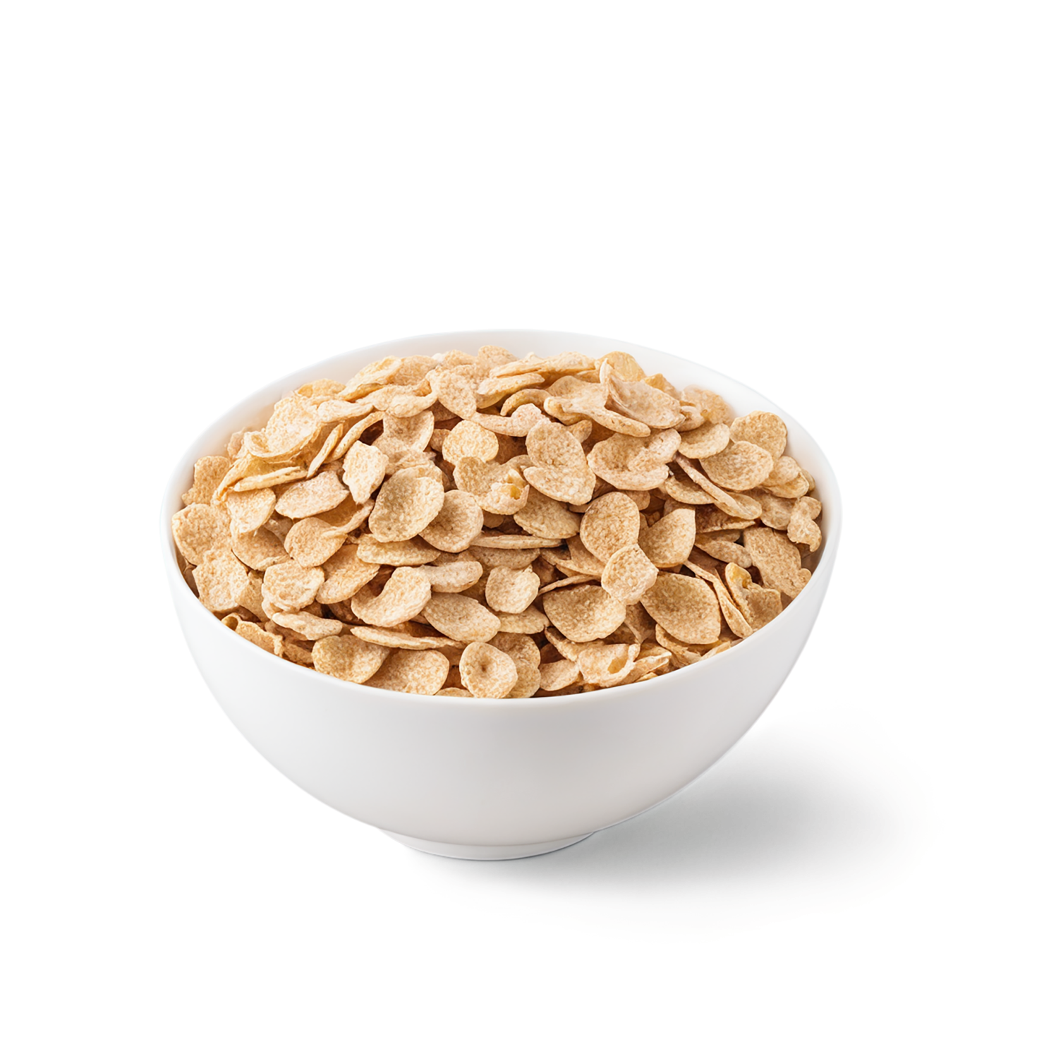 Cold cereal breakfast foods isolated on transparent background #3330