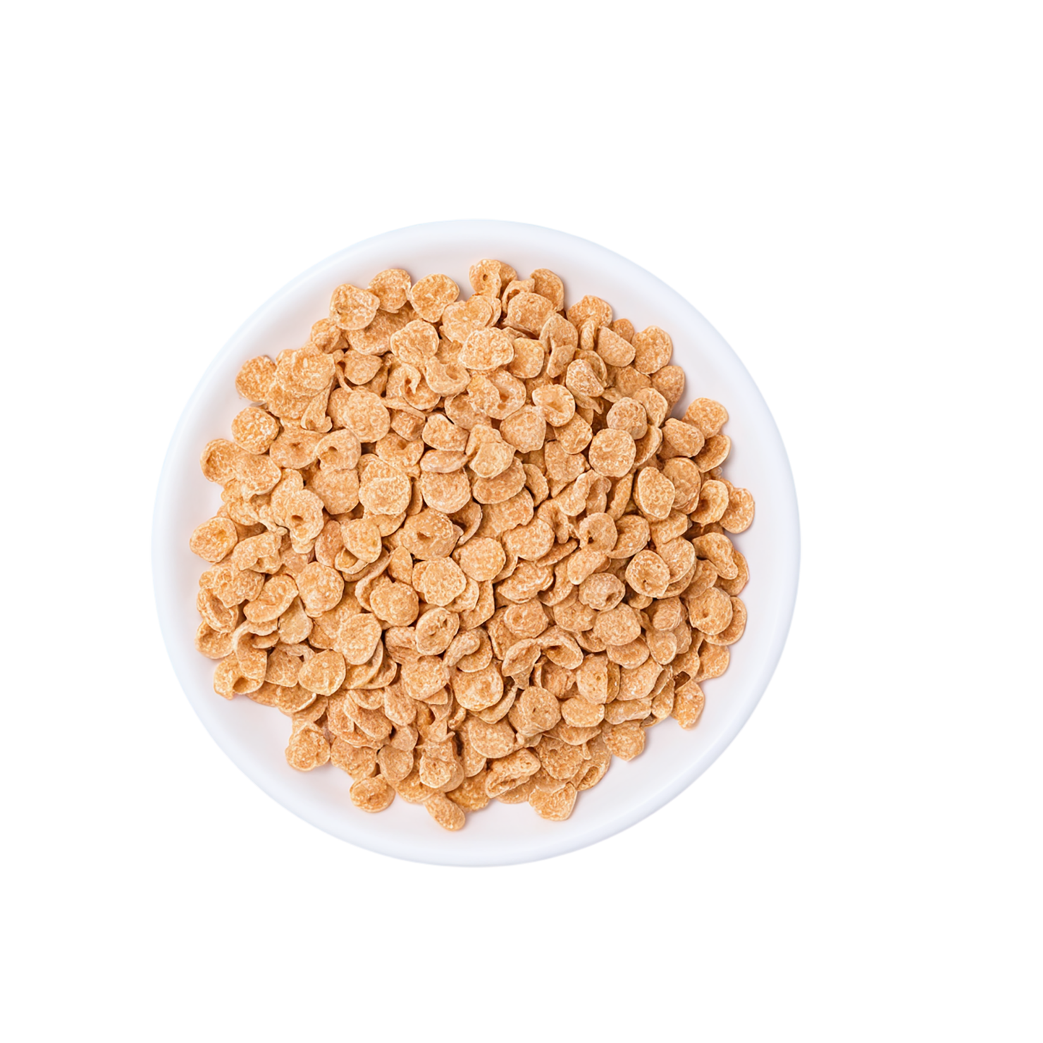 Cold cereal breakfast foods isolated on transparent background #3331