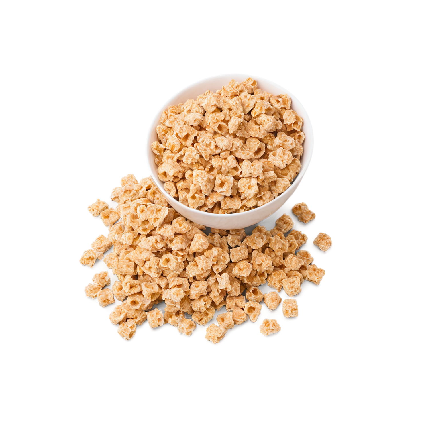 Cold cereal breakfast foods isolated on transparent background #3336