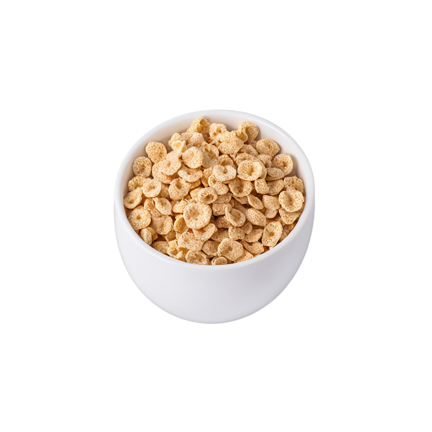 Cold cereal breakfast foods isolated on transparent background #3337
