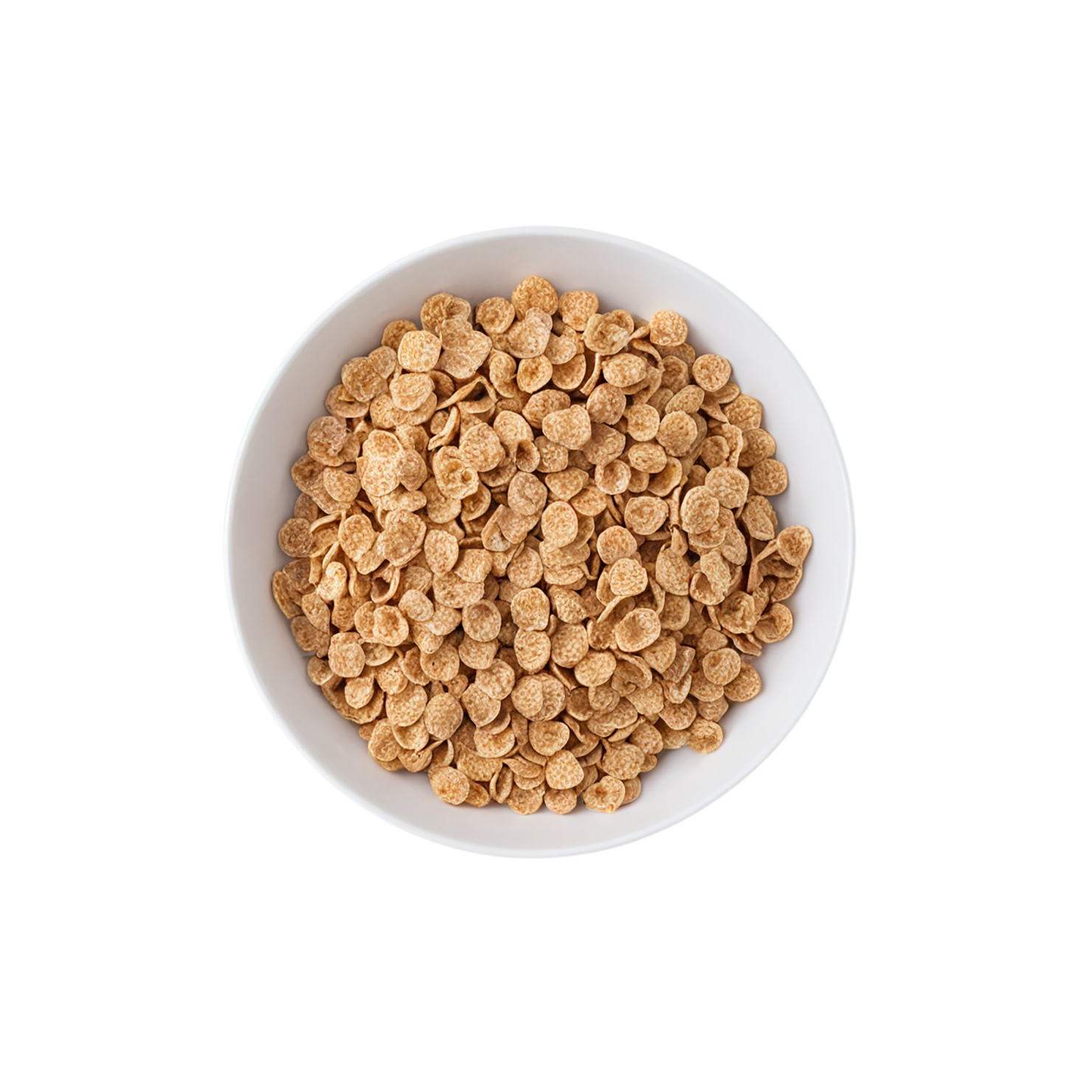 Cold cereal breakfast foods isolated on transparent background #3339