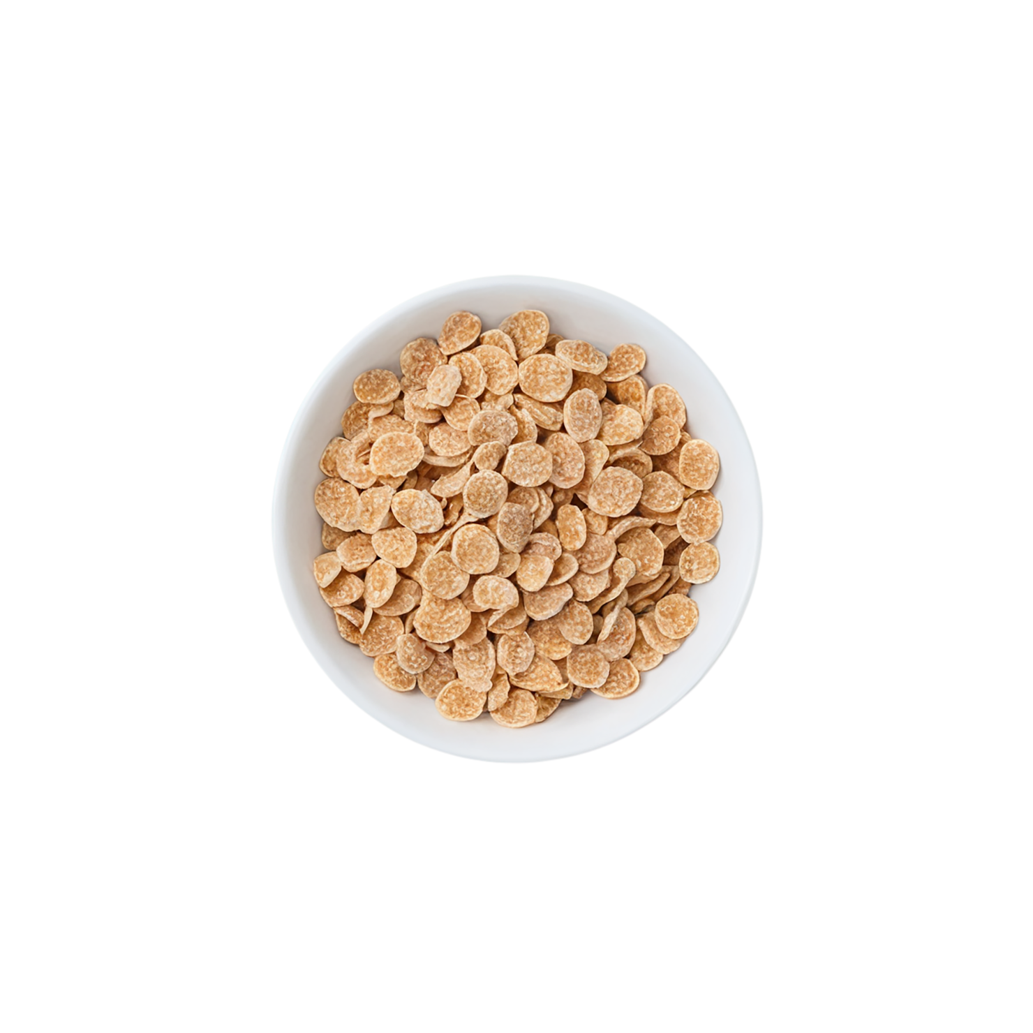 Cold cereal breakfast foods isolated on transparent background #3342