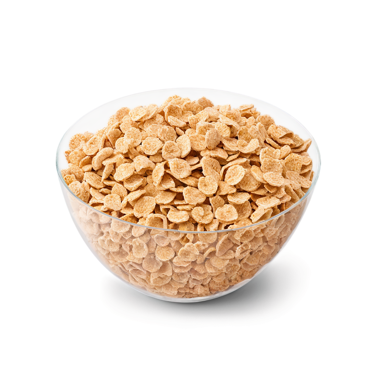 Cold cereal breakfast foods isolated on transparent background #3343