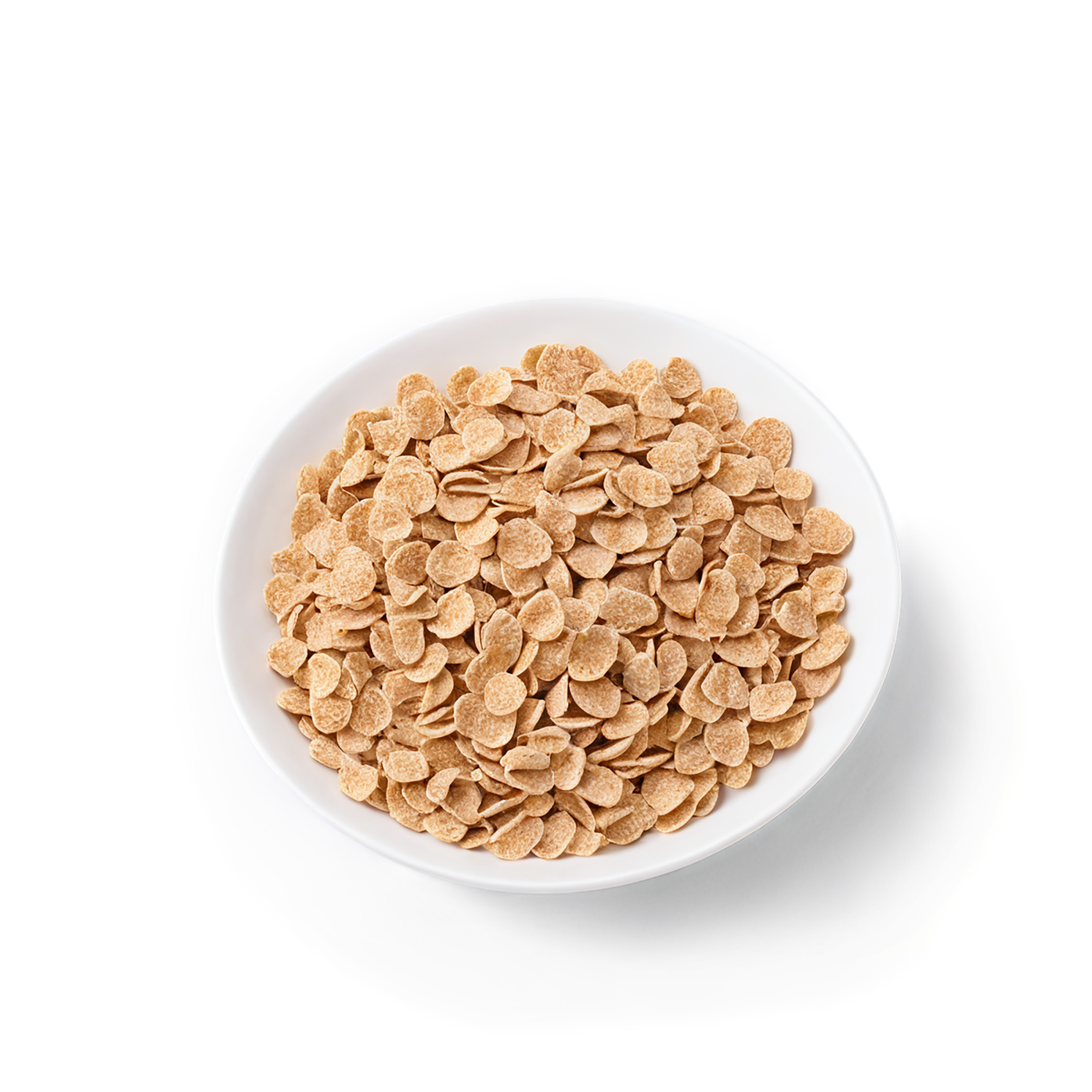Cold cereal breakfast foods isolated on transparent background #3344