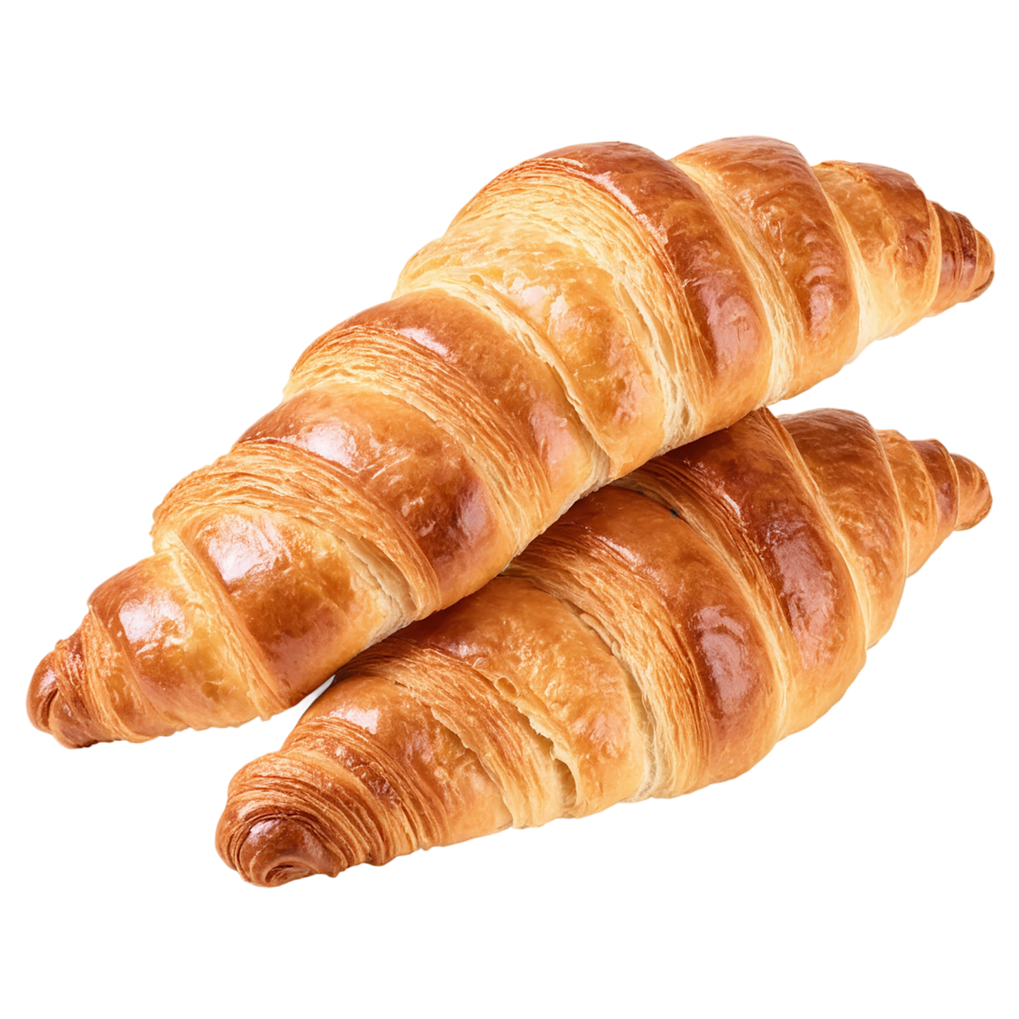 Croissants breakfast foods isolated on transparent background #3365