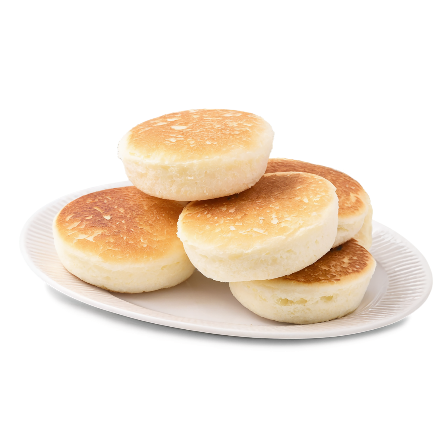 English muffins breakfast foods isolated on transparent background #3379