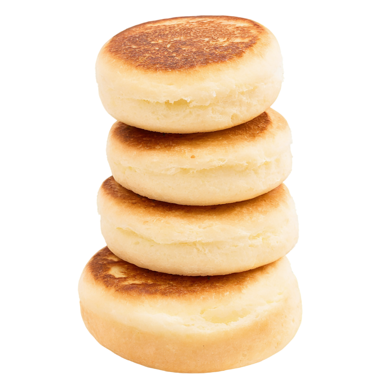 English muffins breakfast foods isolated on transparent background #3387