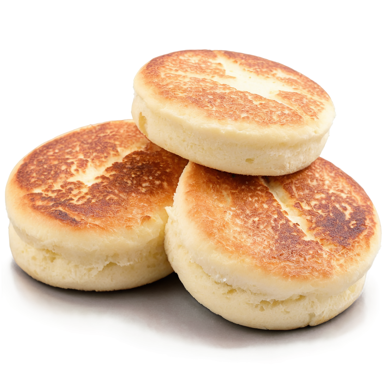 English muffins breakfast foods isolated on transparent background #3396