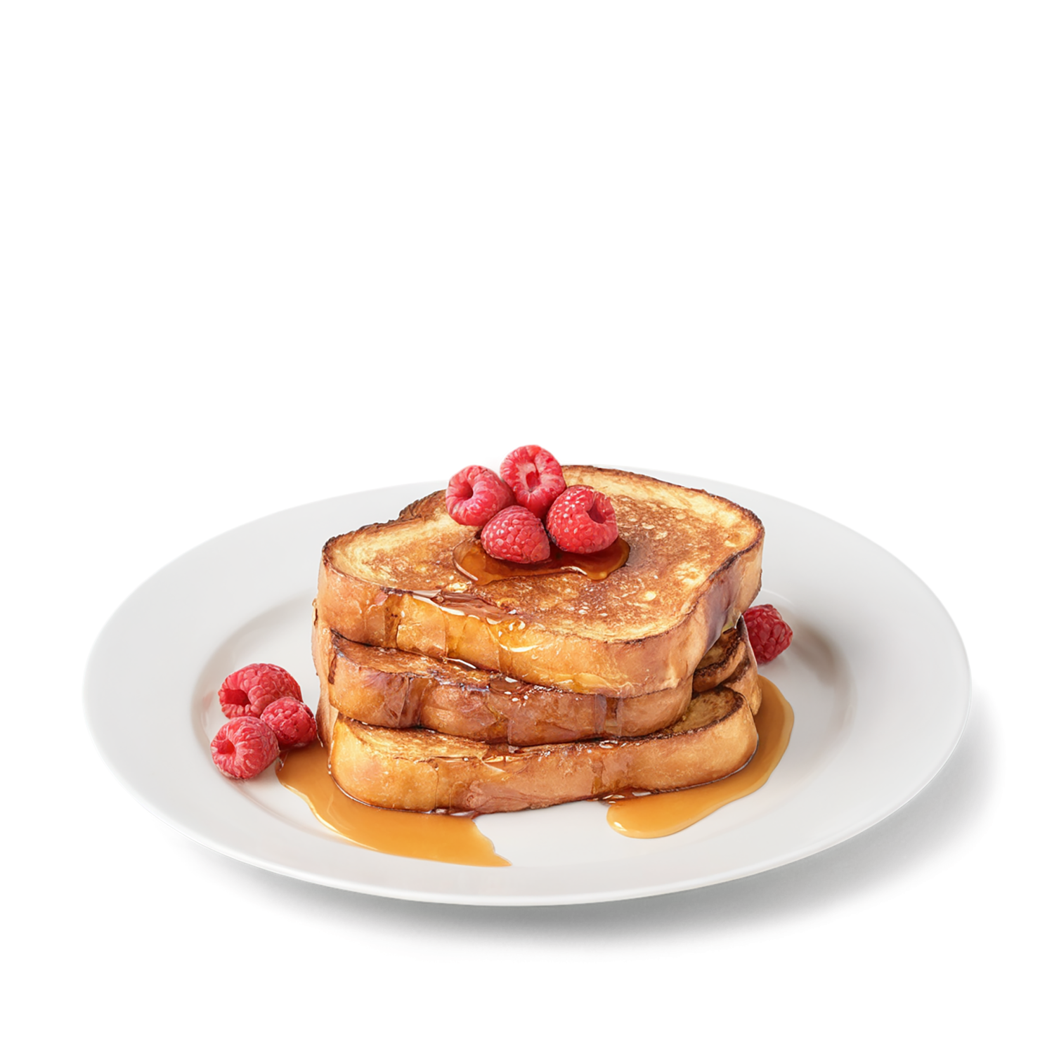 French toast breakfast foods isolated on transparent background #3404