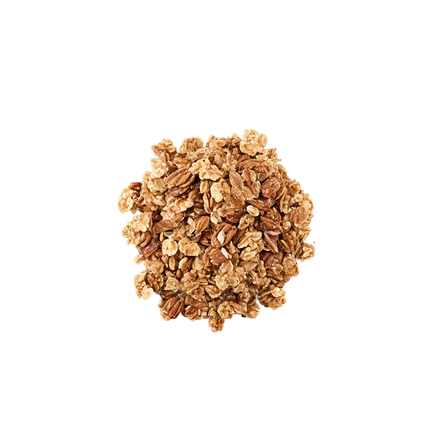 Granola breakfast foods isolated on transparent background #3468