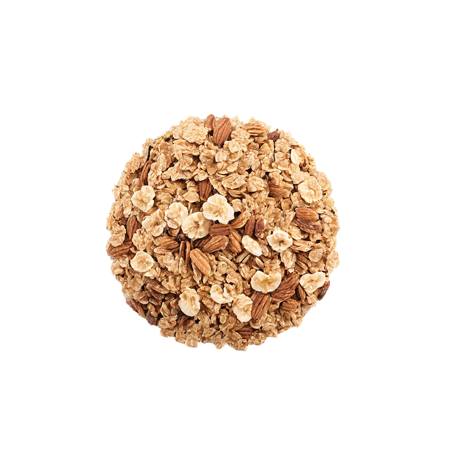 Granola breakfast foods isolated on transparent background #3469