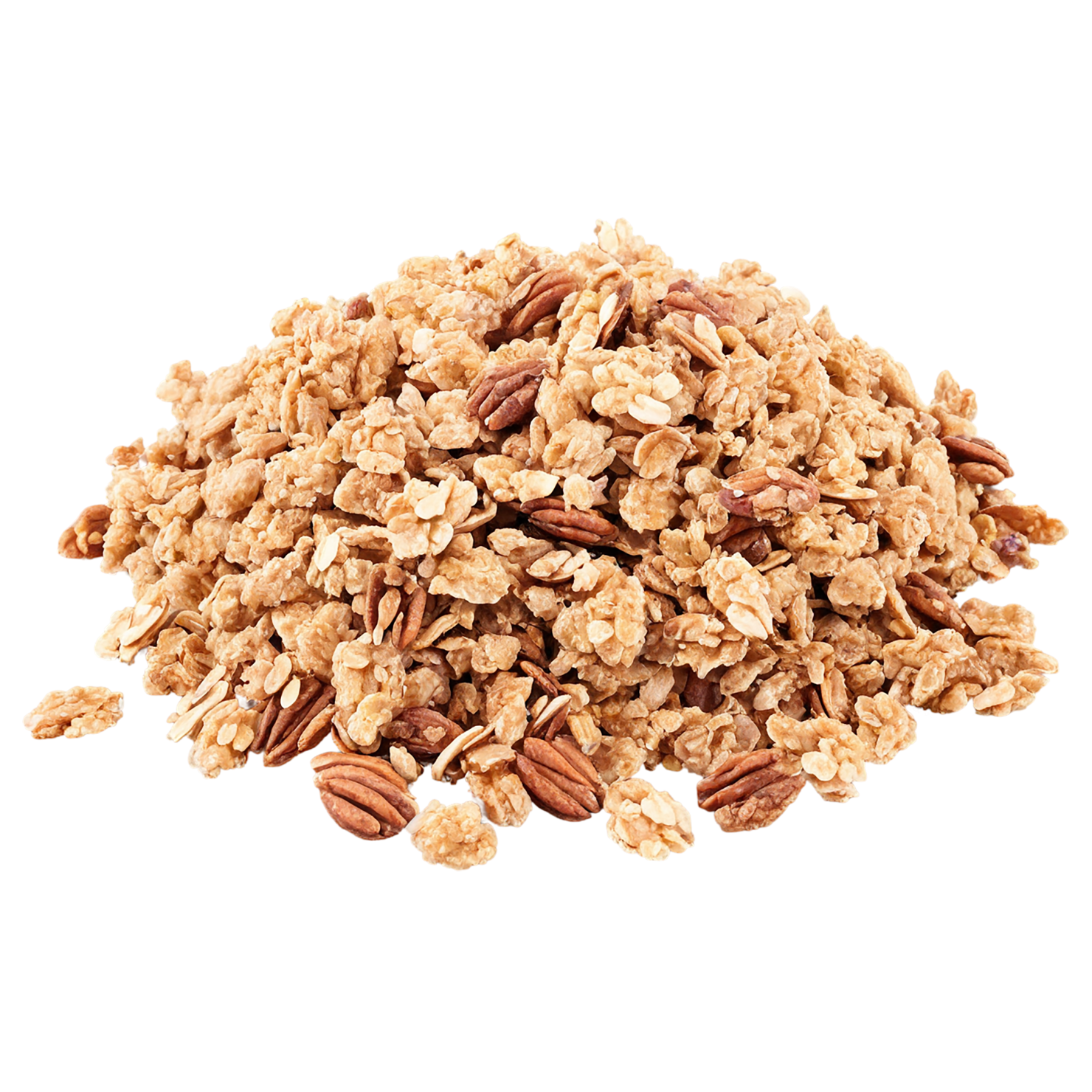 Granola breakfast foods isolated on transparent background #3471