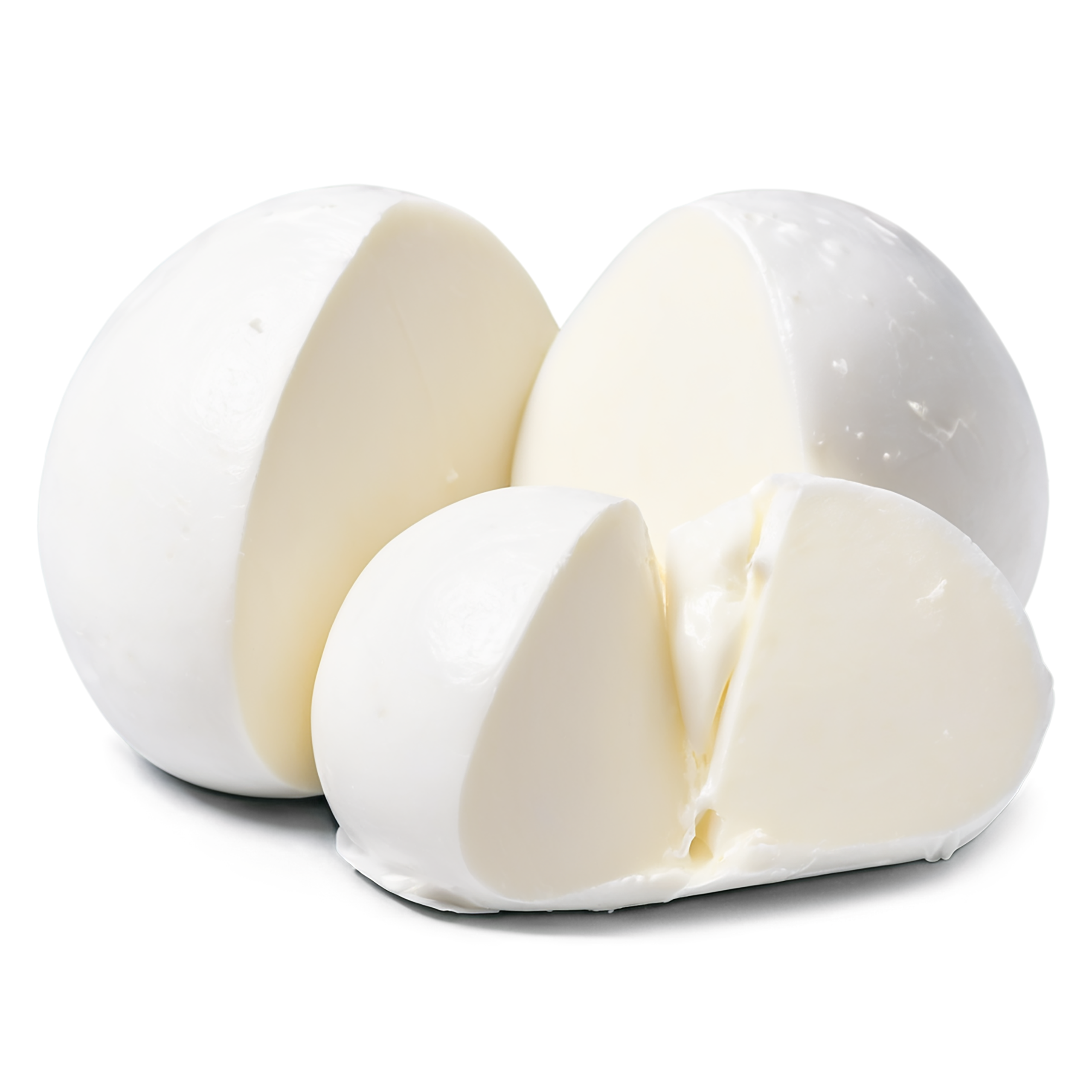mozzarella dairy products isolated on transparent background #4371