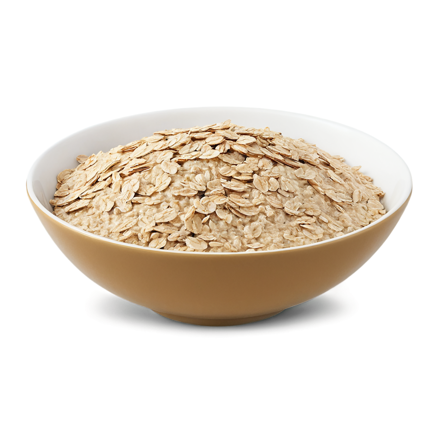 Oatmeal breakfast foods isolated on transparent background #3513