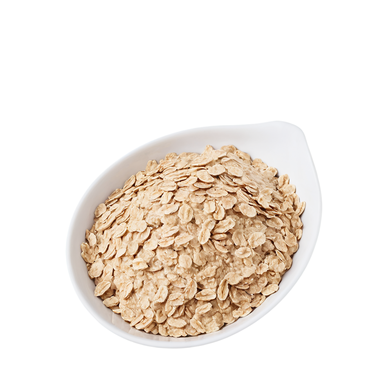 Oatmeal breakfast foods isolated on transparent background #3517