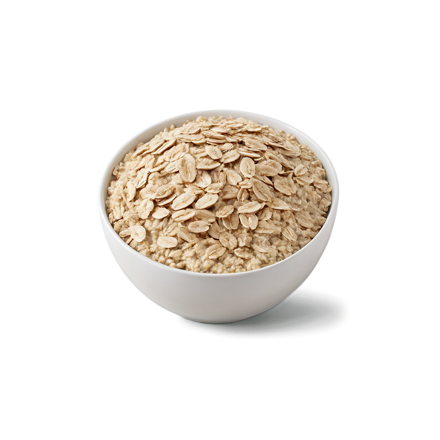 Oatmeal breakfast foods isolated on transparent background #3519