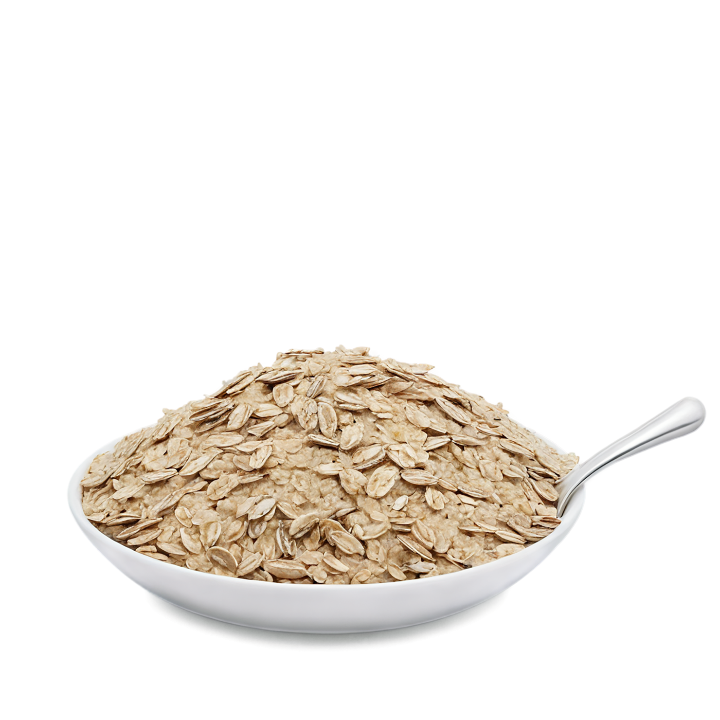 Oatmeal breakfast foods isolated on transparent background #3524